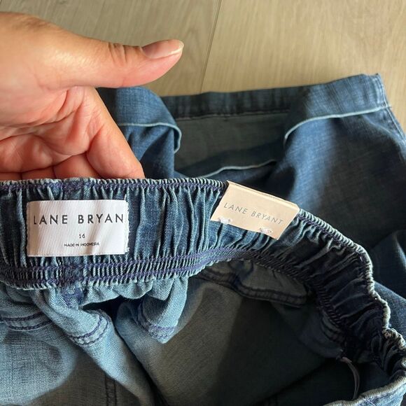 Lane Bryant boyfriend midi women’s shorts size 16 - Picture 8 of 10